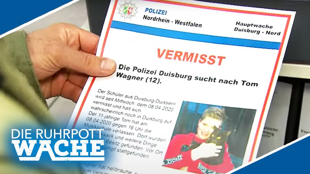 Der Fall Tom (11): verschwunden nach dem Gitarrenunterricht! | Teil 1 | Die Ruhrpottwache | SAT.1
