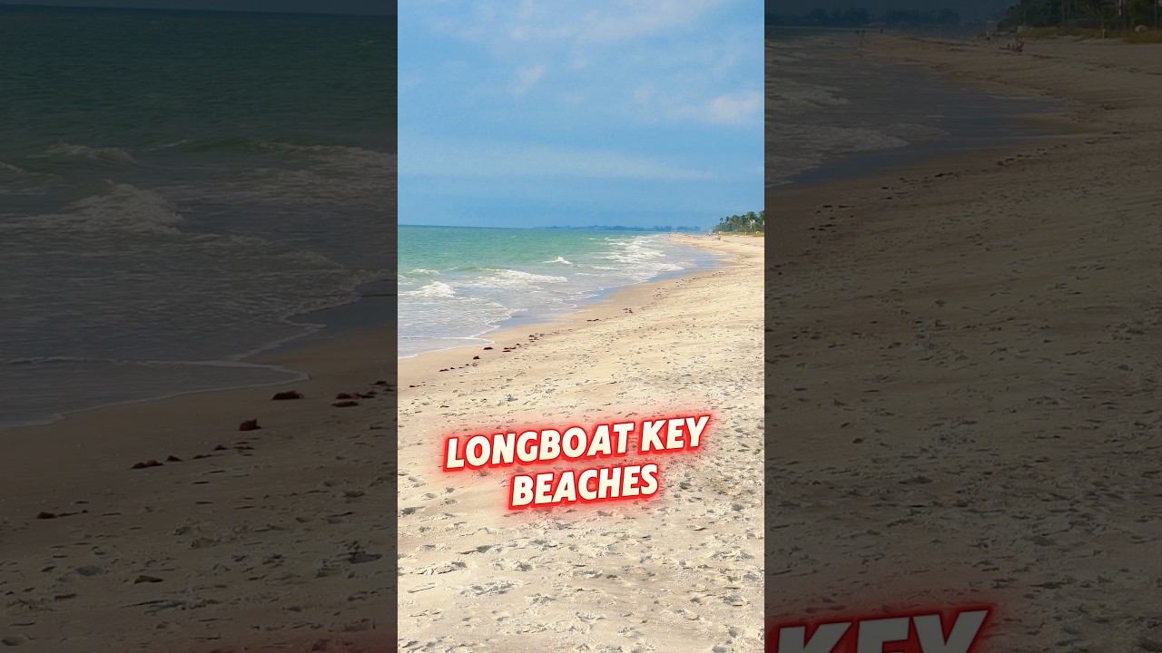 Longboat Key beaches — top-tier shoreline, top-tier living. 👌🏻❤️
