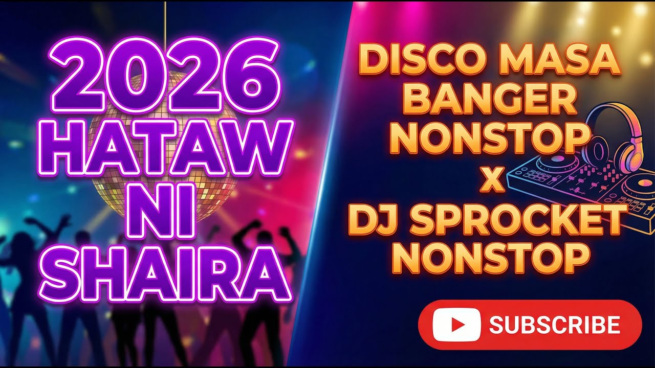 𝟮𝟬𝟮𝟲 𝗛𝗮𝘁𝗮𝘄 𝗻𝗶 𝗦𝗵𝗮𝗶𝗿𝗮 𝗗𝗶𝘀𝗰𝗼 𝗠𝗮𝘀𝗮 𝗕𝗮𝗻𝗴𝗲𝗿 𝗡𝗼𝗻𝘀𝘁𝗼𝗽 𝘅 𝗗𝗷 𝗦𝗽𝗿𝗼𝗰𝗸𝗲𝘁 𝗡𝗼𝗻𝘀𝘁𝗼𝗽