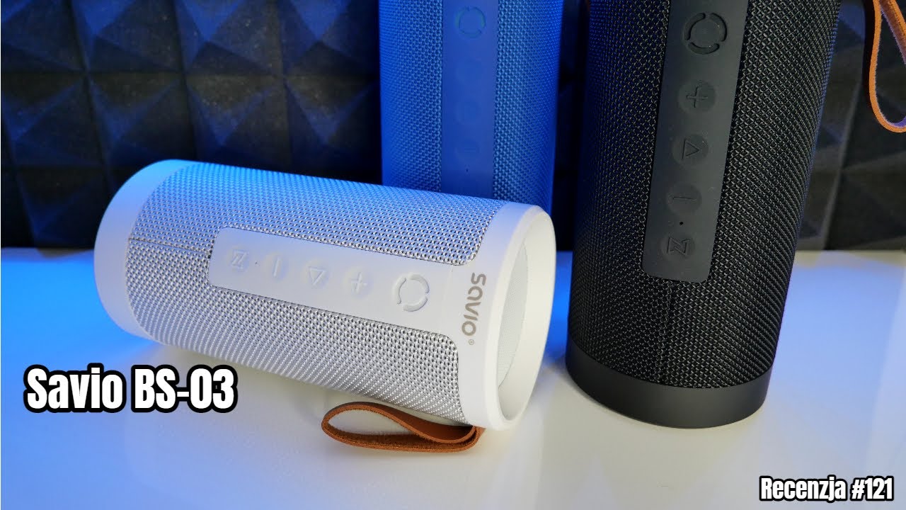 SAVIO BS-03 - głośnik, który gra dłuuugo [giveaway] | Recenzja #121