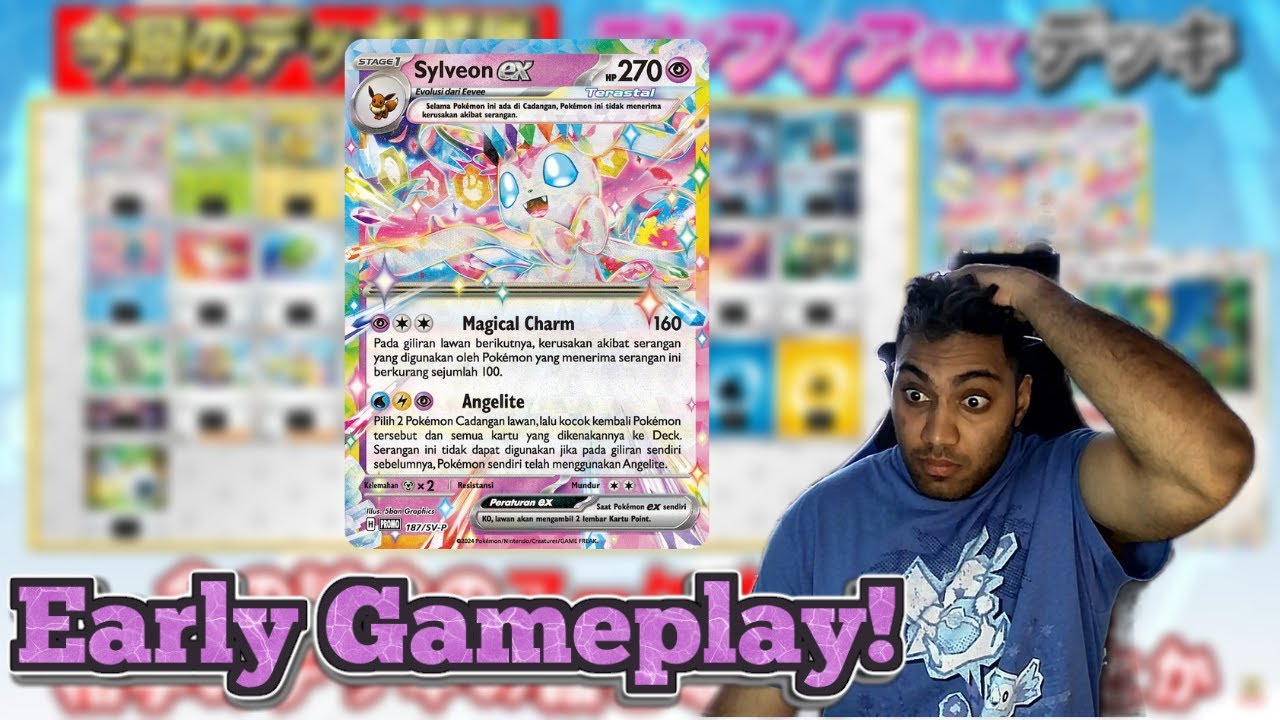 Sylveon EX EARLY Gameplay and Decklist!
