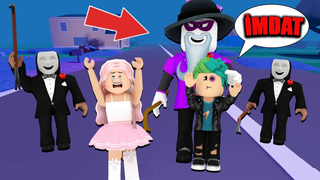 😈 YENİ KORKUNÇ LARRY YOUTUBERLARIN EVİNE GİRİP ONLARI KAÇIRDI 😈 | ROBLOX BREAK İN STORY