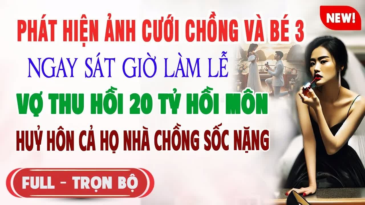 Phát hiện ảnh cưới cũ và bé 3 tuổi, vợ thu hồi 20 tỷ khiến món hủy hôn cả họ nhà chồng ai cũng sốc