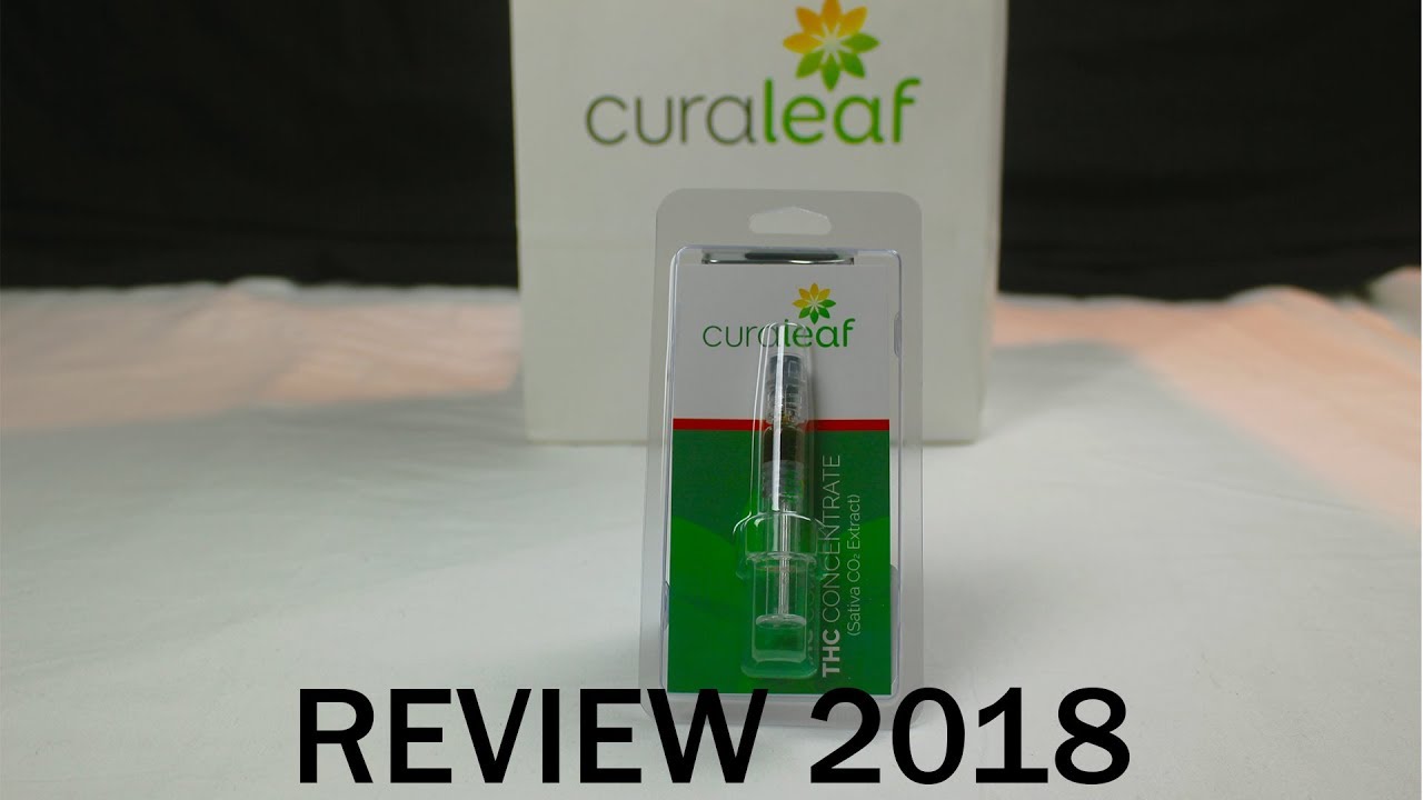 Curaleaf 85% THC Sativa Concentrate Review 2018