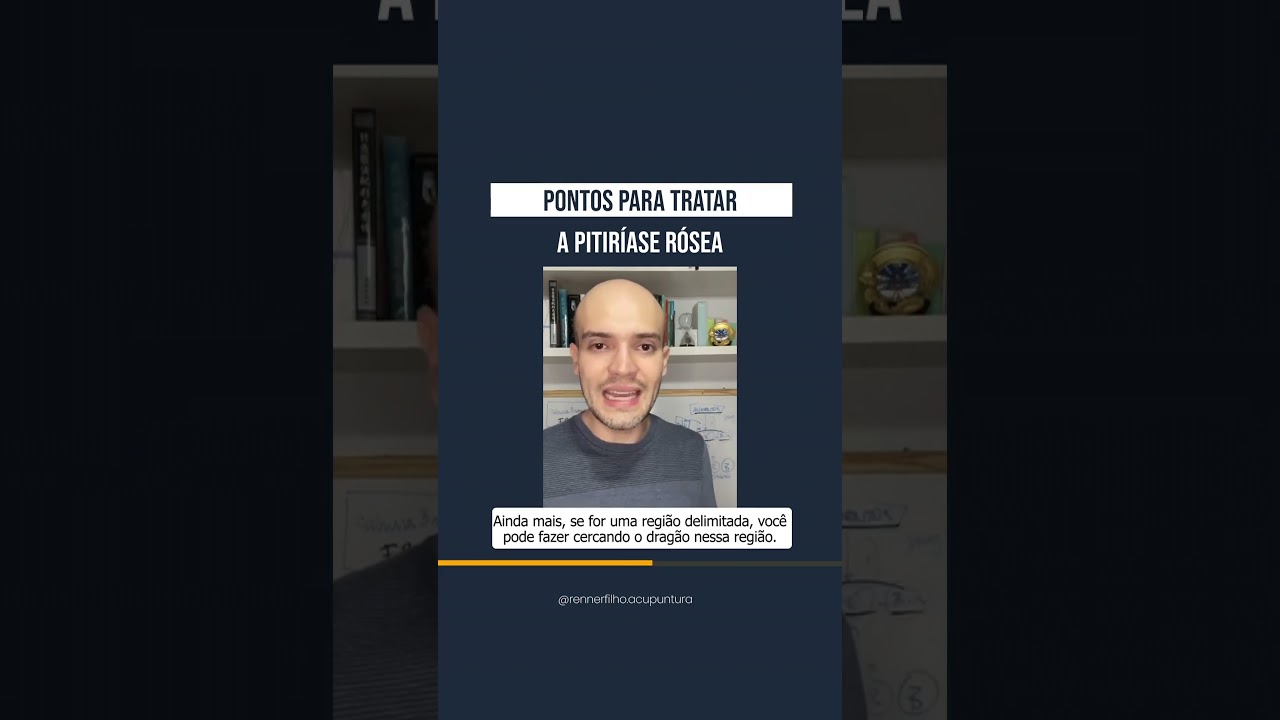 Sugestão de pontos para tratar a pitiríase rósea