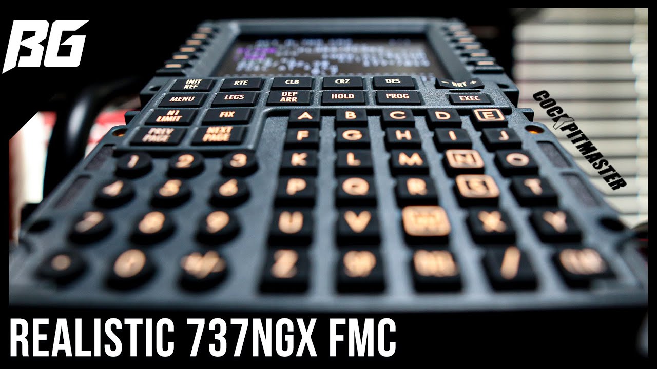 Realistic 737 FMC - Is It Worth It? | CockpitMasters 737X CDU REVIEW (MSFS/P3d/FSX/X-Plane)