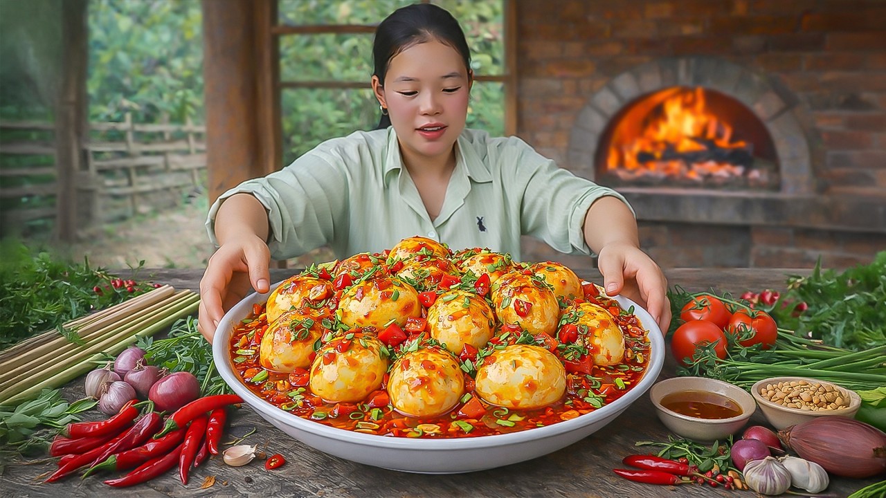Large-Batch Fish Sauce Eggs Still Delicious with Huong’s New Recipe | Village Food | Simple Life