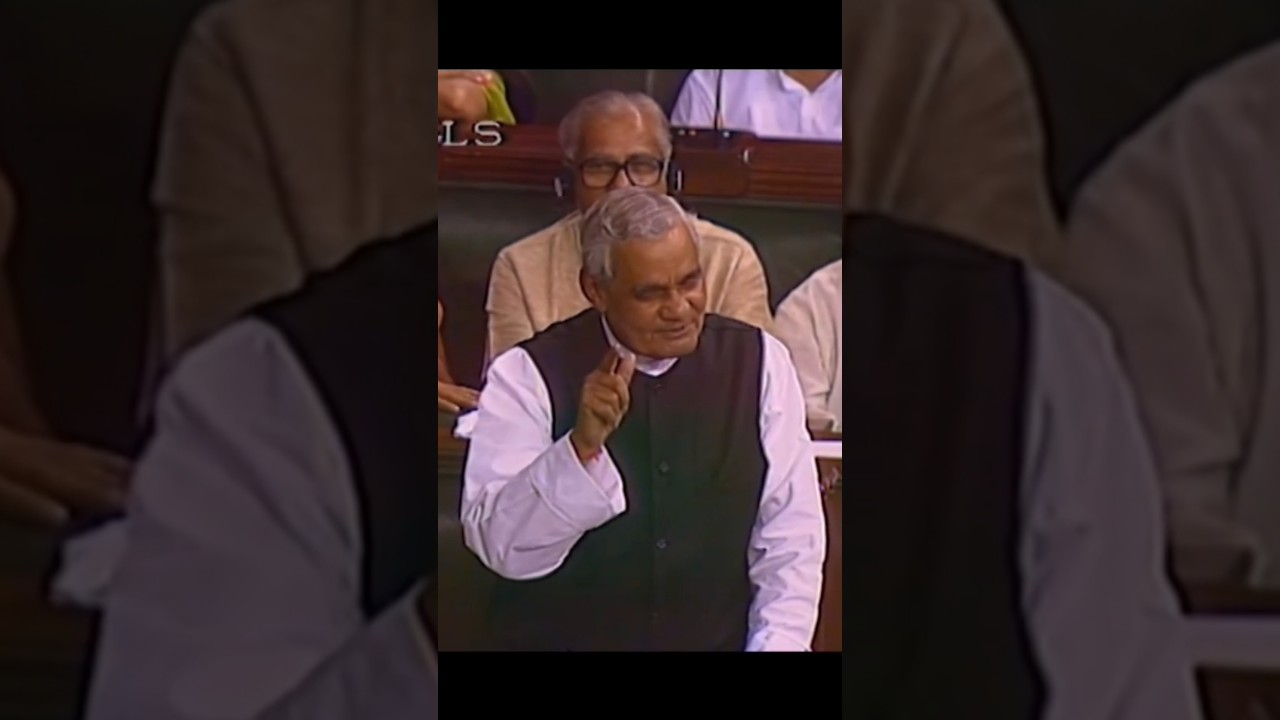 Atal Bihari Vajpayee Speaks on Congress...!!!