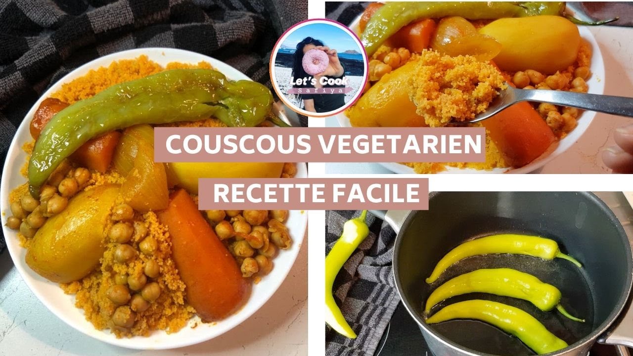 🇹🇳 RECETTE COUSCOUS VEGETARIEN : SUPER SIMPLE & DÉLICIEUX