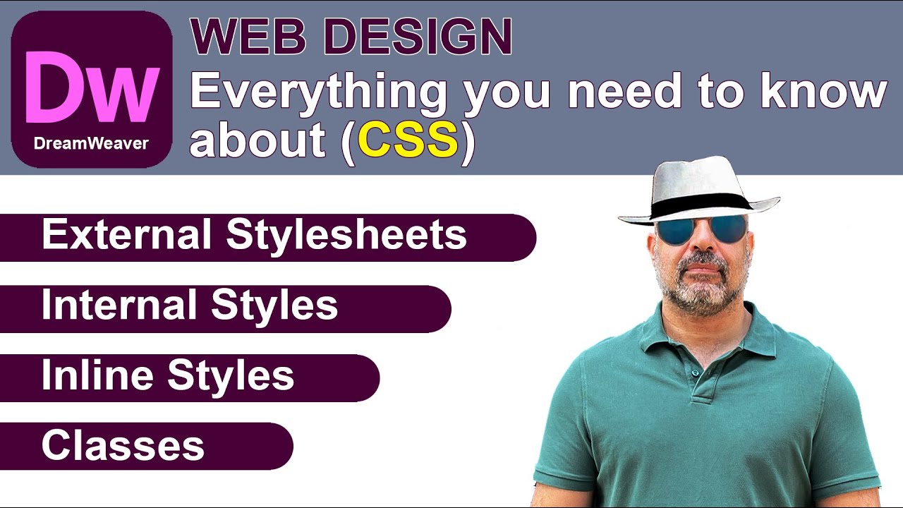 HTML Styles Complete Guide (External, Internal, Inline, Classes)  [Dreamweaver] ICT IGCSE 0417