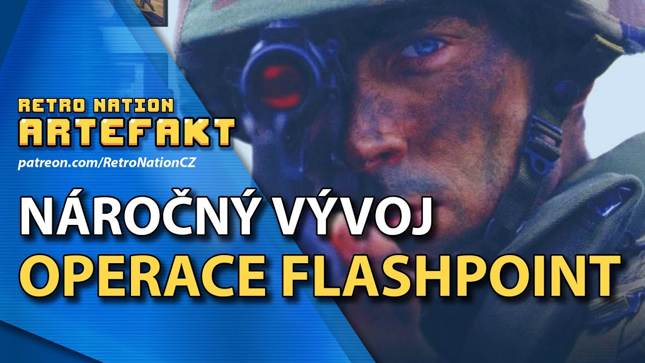 Artefakt: Náročný vývoj Operace Flashpoint + Datadisk: Road Rash 3