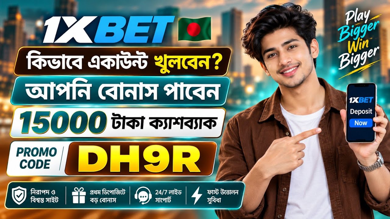 1xbet Promo Code 2026 / Free Boost 1xbet For Registration / How To Create 1xbet Account / 1xbet 2026