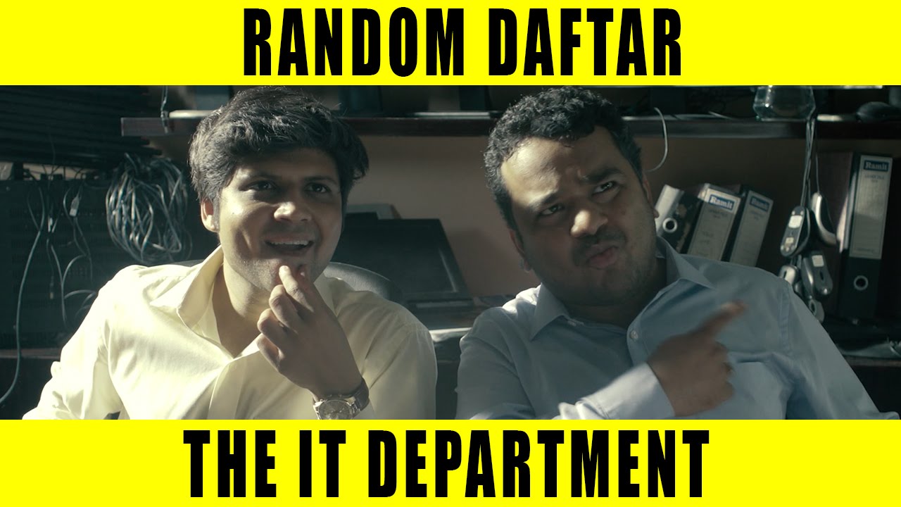 Random Daftar - The IT Department #LaughterGames