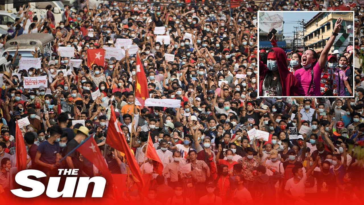 Myanmar junta blocks internet countrywide as thousands protest military coup