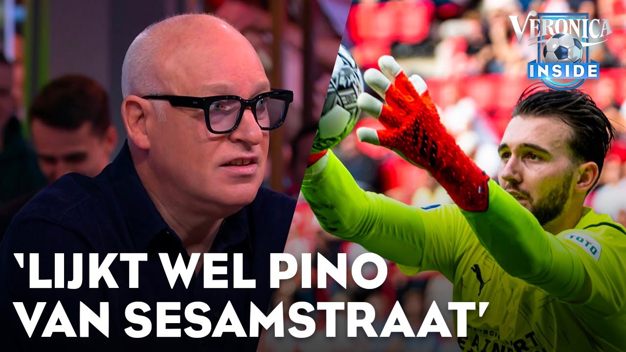 Ren&eacute; ziet keepershandschoenen Drommel: 'Lijkt wel Pino van Sesamstraat' | VERONICA INSIDE