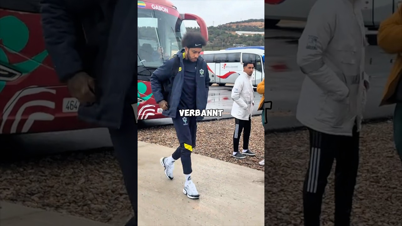 Aubameyang wurde von der Regierung aus der Nationalmannschaft verbannt 