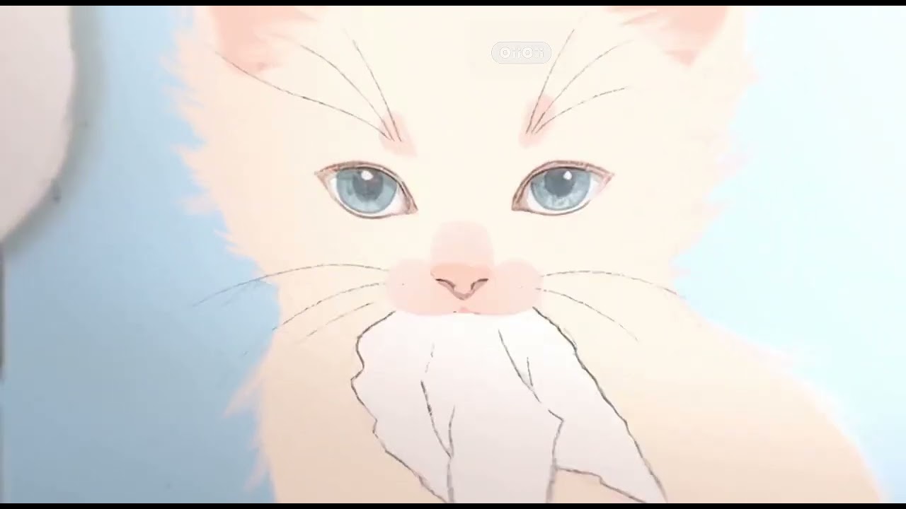 The cat was eating the toilet paper