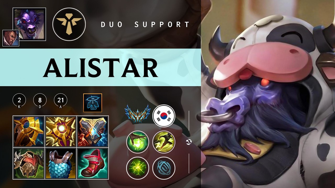Alistar Support vs Nautilus - KR Challenger Patch 26.05