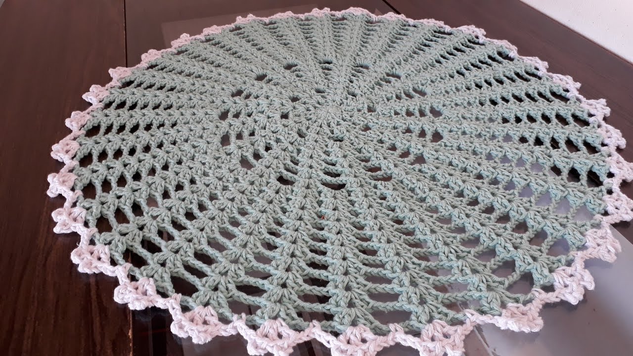 Toalhinha em crochê fácil de fazer !