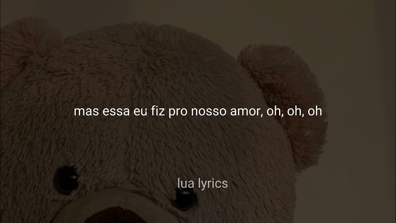 Jão - Essa Eu Fiz Pro Nosso Amor (letra)