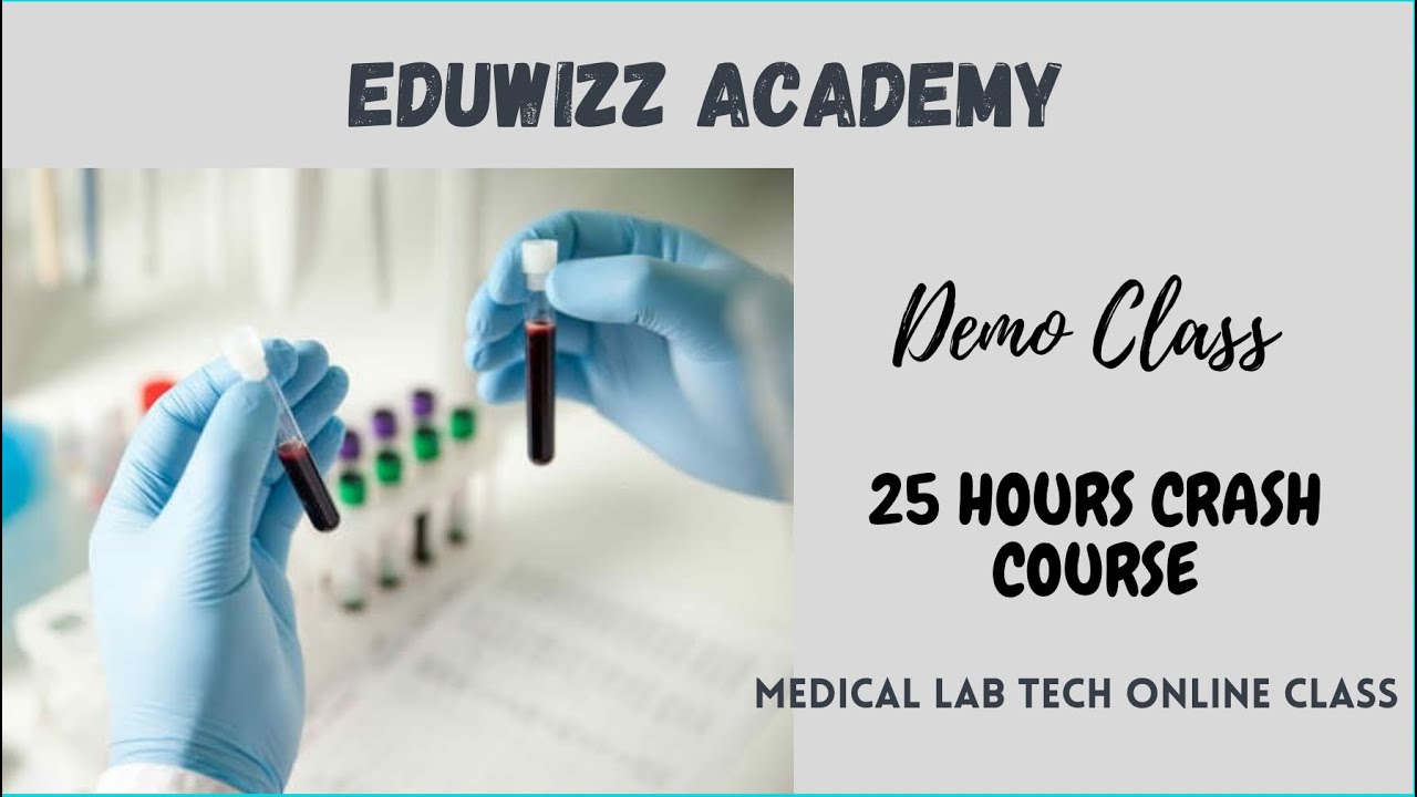 MEDICAL LAB TECH PROMETRIC ,HAAD, MOH, DHA ONLINE COURSE DEMO
