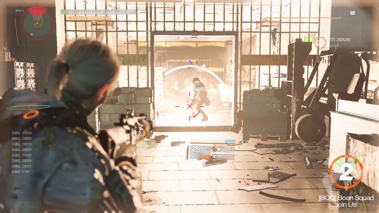 Division 2 PTS TU6 -  Bank HQ Target Loot Gloves Farm / Building PvP Build
