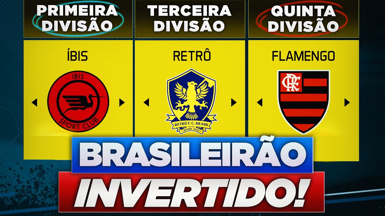 Criei o BRASILEIRÃO INVERTIDO no FIFA 22 😂 │ Patch Fifex Experimentos