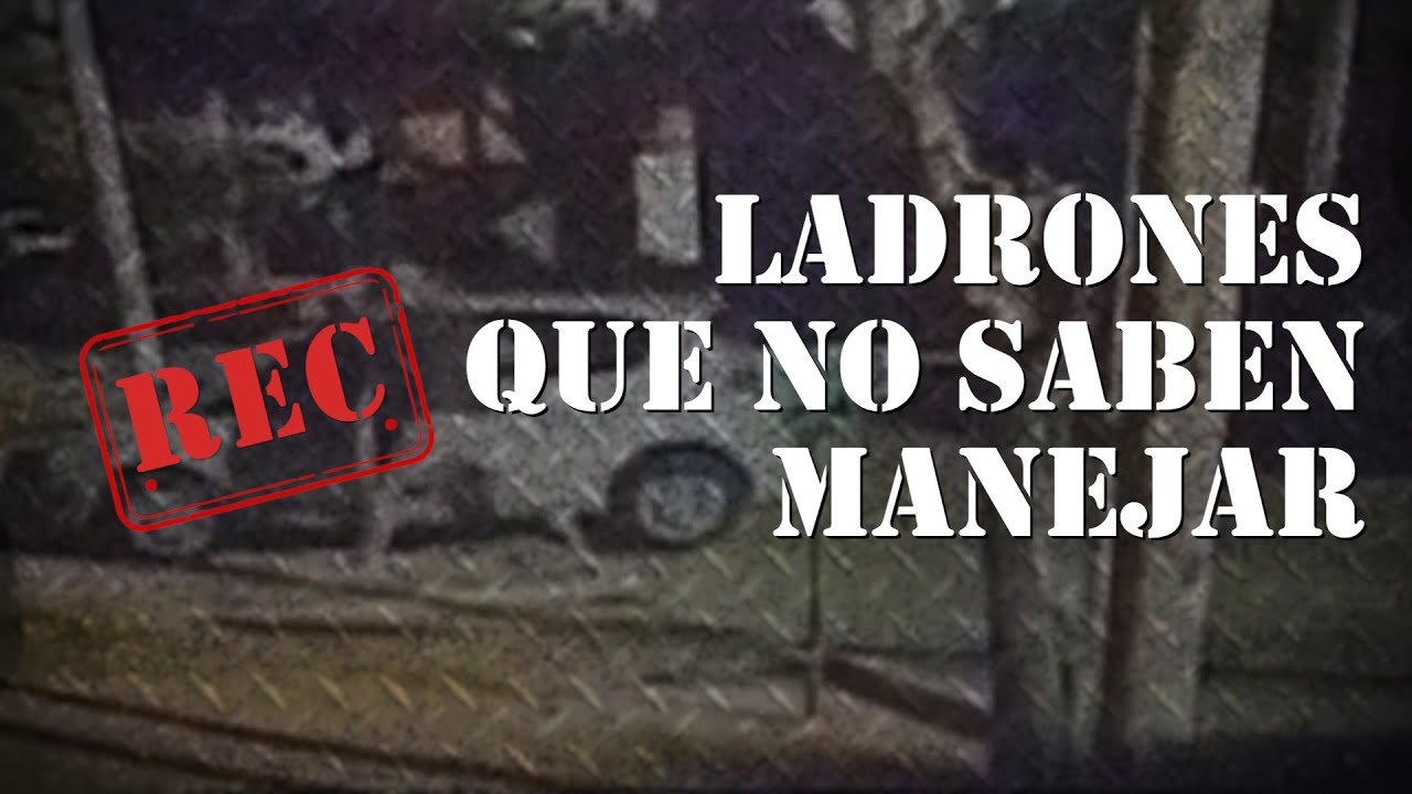 LADRONES QUE NO SABEN MANEJAR - EL HOMBRE ARAÑA ATACA - #REC