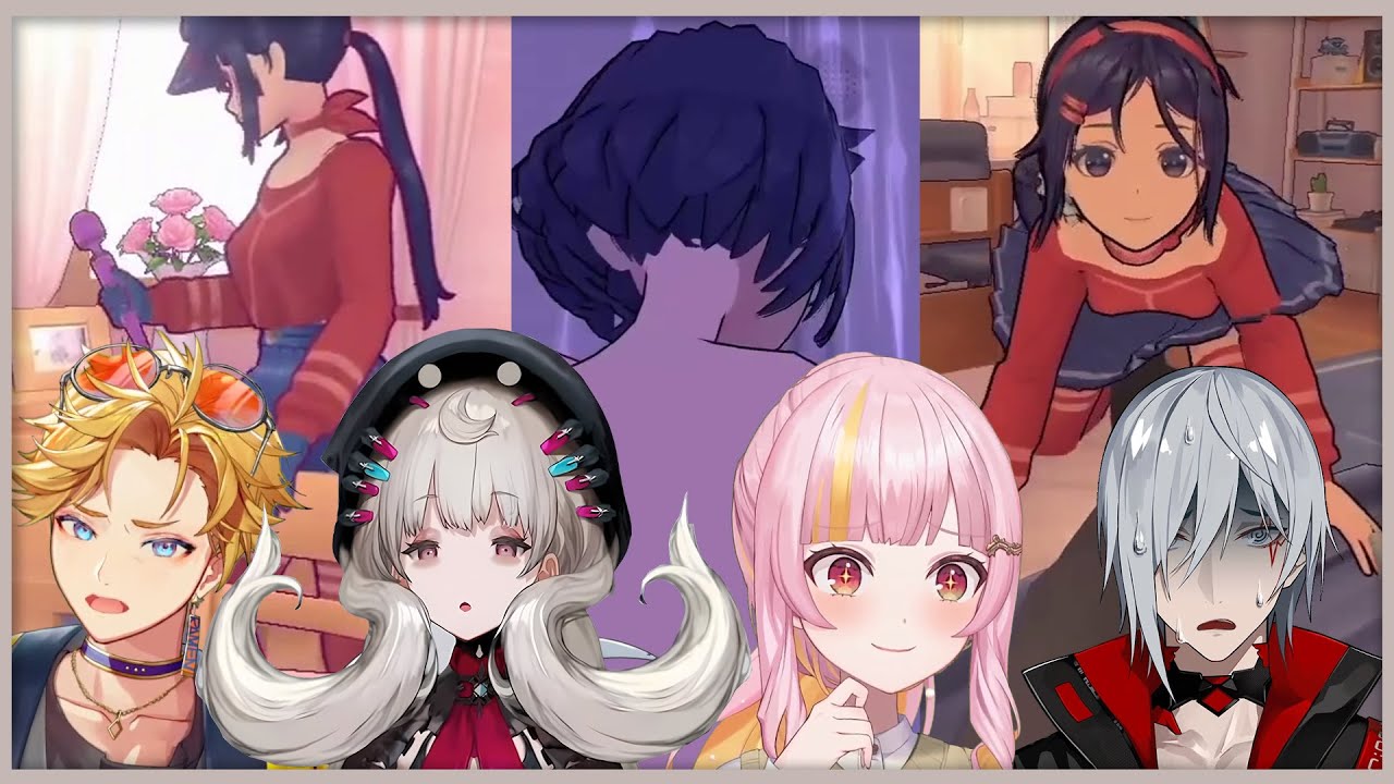 Another NIJI EN funny reactions to MiSide moments