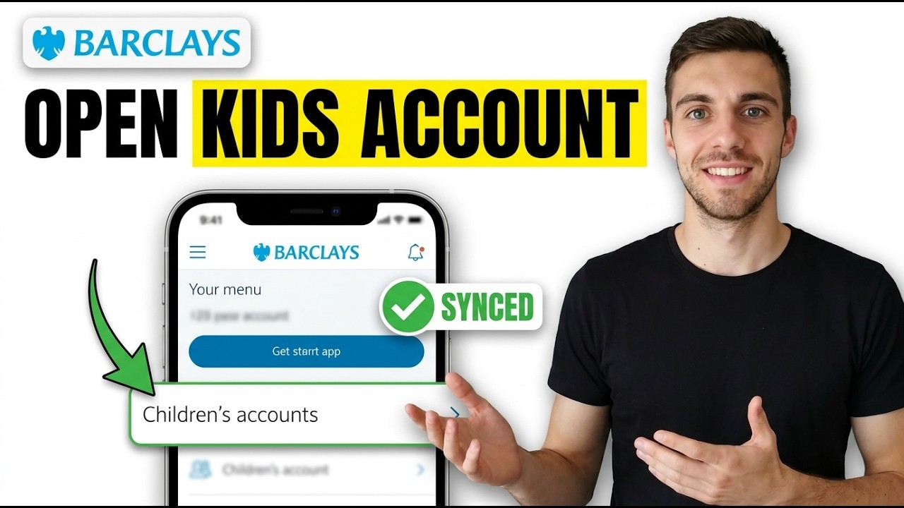 HOW TO OPEN BARCLAYS KIDS BANK ACCOUNT (STEP BY STEP)