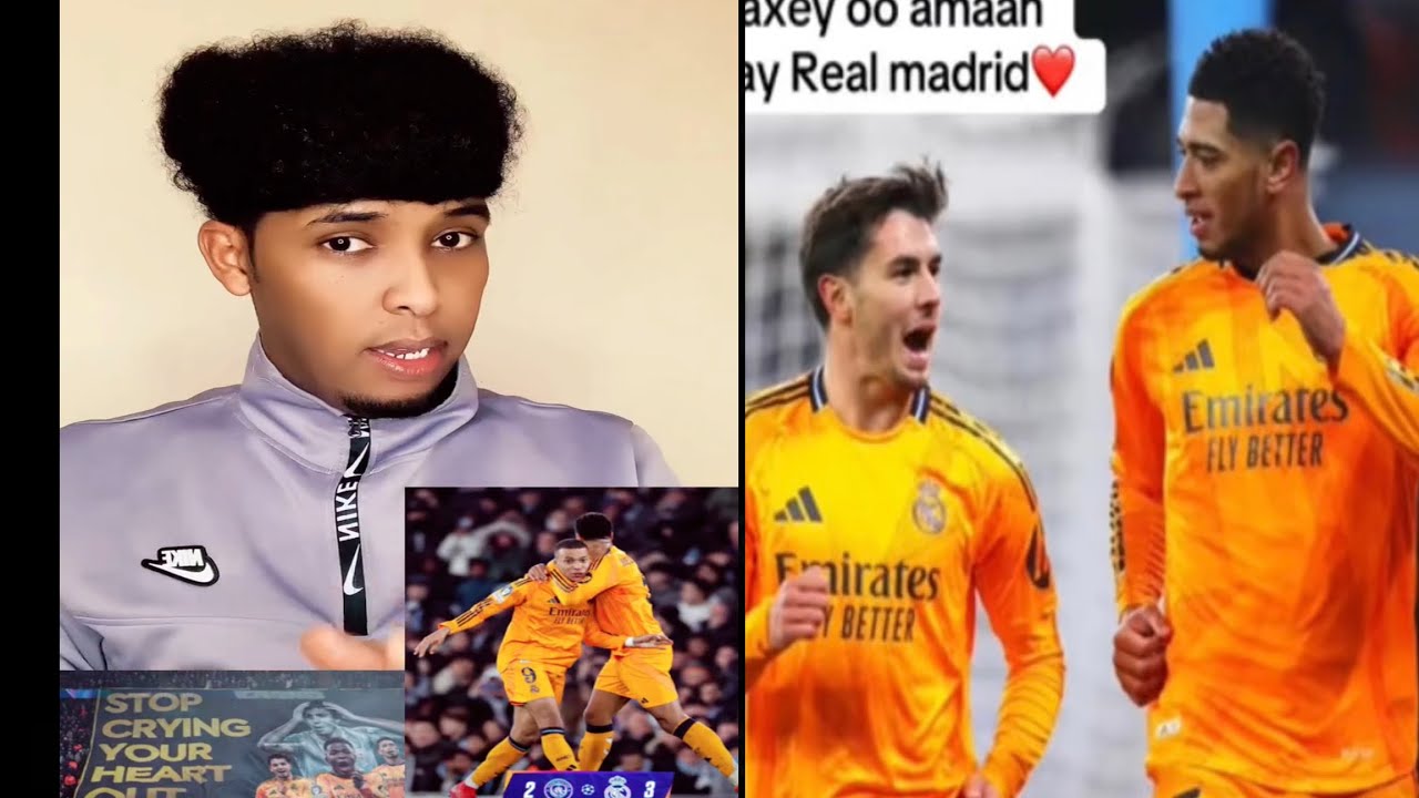 ABWAAN HANAAD OO CIMAAMADA KUTURAAY REAL MADRID CADCADKA KULAANKI XALAAY MUCJISADA COMEBACK MANCITY
