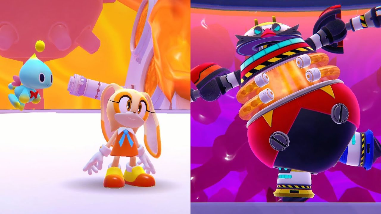 Sonic Dream Team - Dream Factory Playthrough + The Four Man Boss Fight [Apple Arcade]