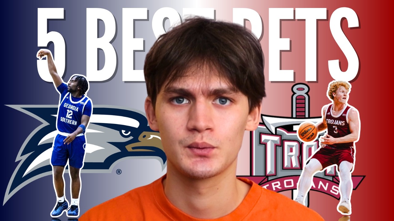 5 BEST BETS FOR COLLEGE BASKETBALL 3/9!