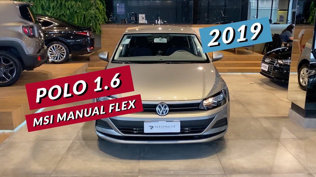 Polo 1.6 MSI Manual Flex 2019 com 8.000km!
