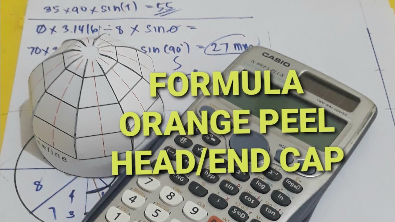 FORMULA- Dome/ End Cap/tank head