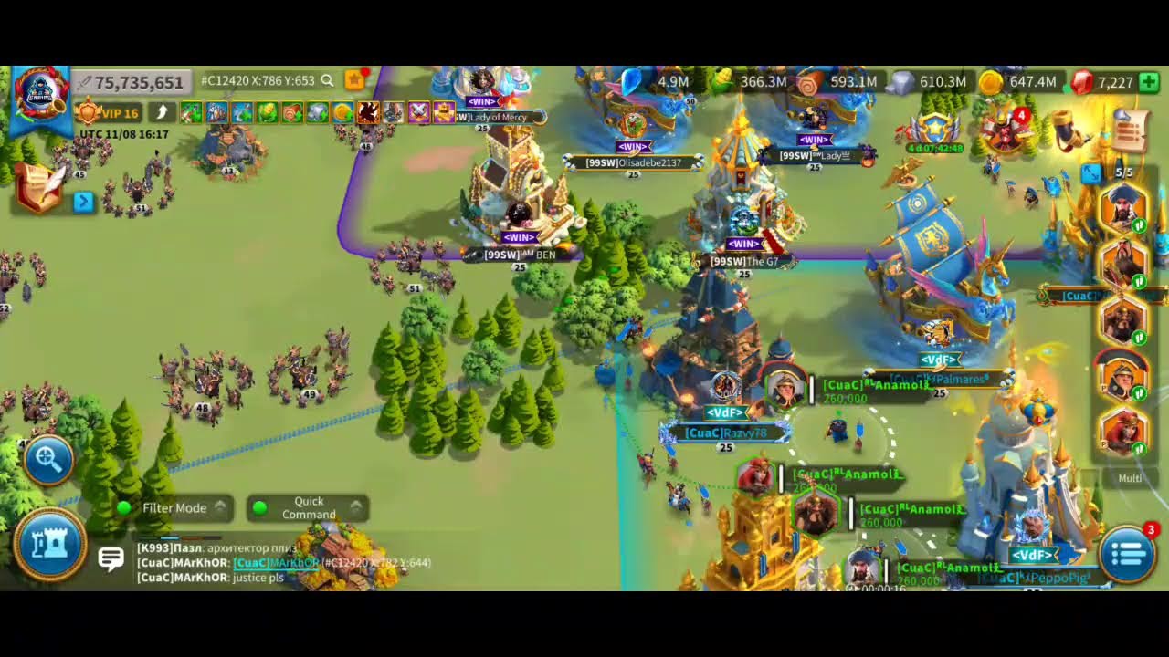Rise of Kingdoms live Gameplay! 