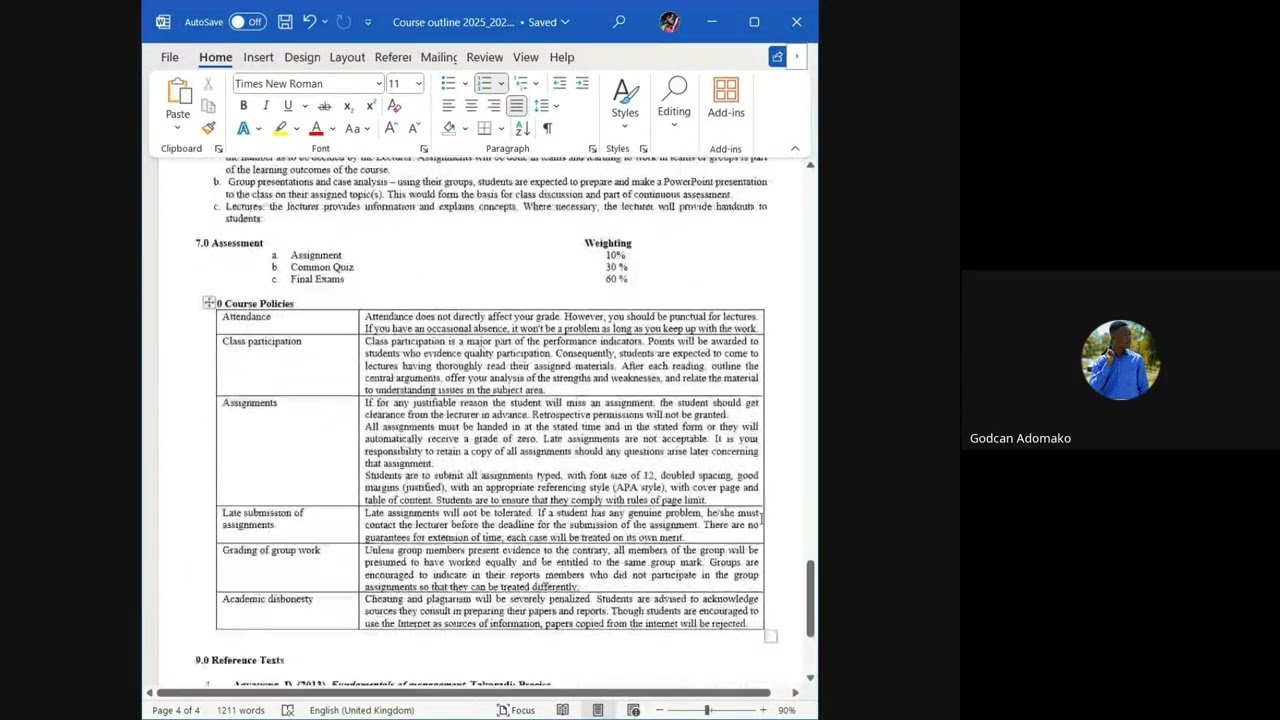 SBU101D FUNDATENTALS OF BUSINESS  WEEK 1