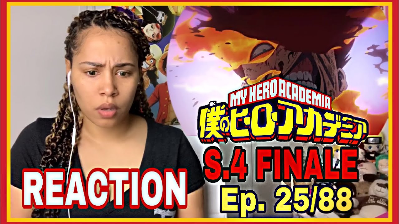 ENDEAVOR PLUS ULTRA PROMINENCE BURN! | My Hero Academia Season 4 Finale | 4x25 Episode 88 REACTION