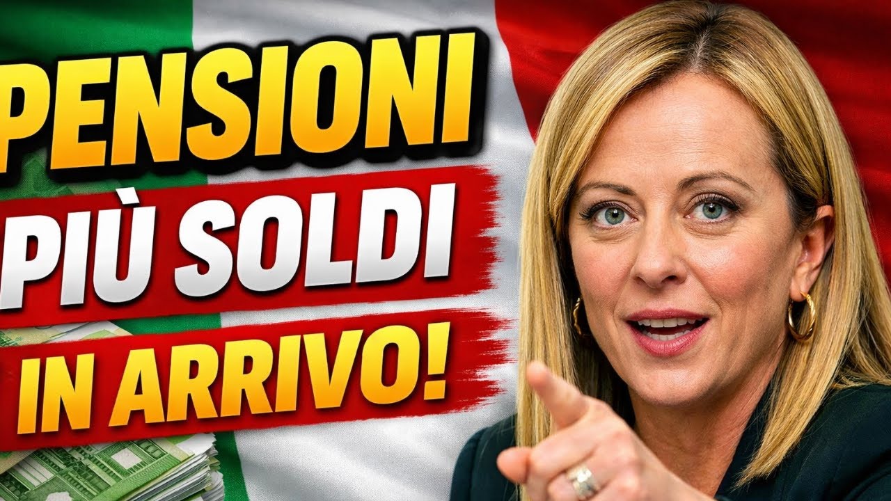 Aumenti INPS CONFERMATI: Più soldi in arrivo per chi ha lavorato prima del 1995 (Parla Meloni)