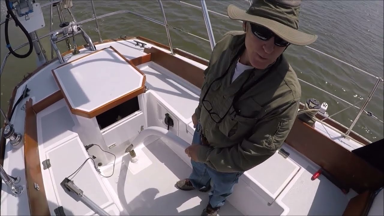 Electric VS Gas Outboard Sea Trials Cape Dory 36 Refit Part 4