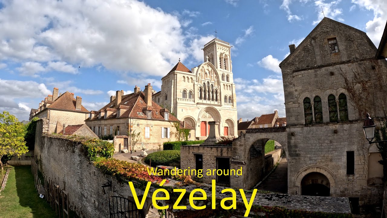 Wandering around Vezelay, Yonne department Burgundy.  One of the best 