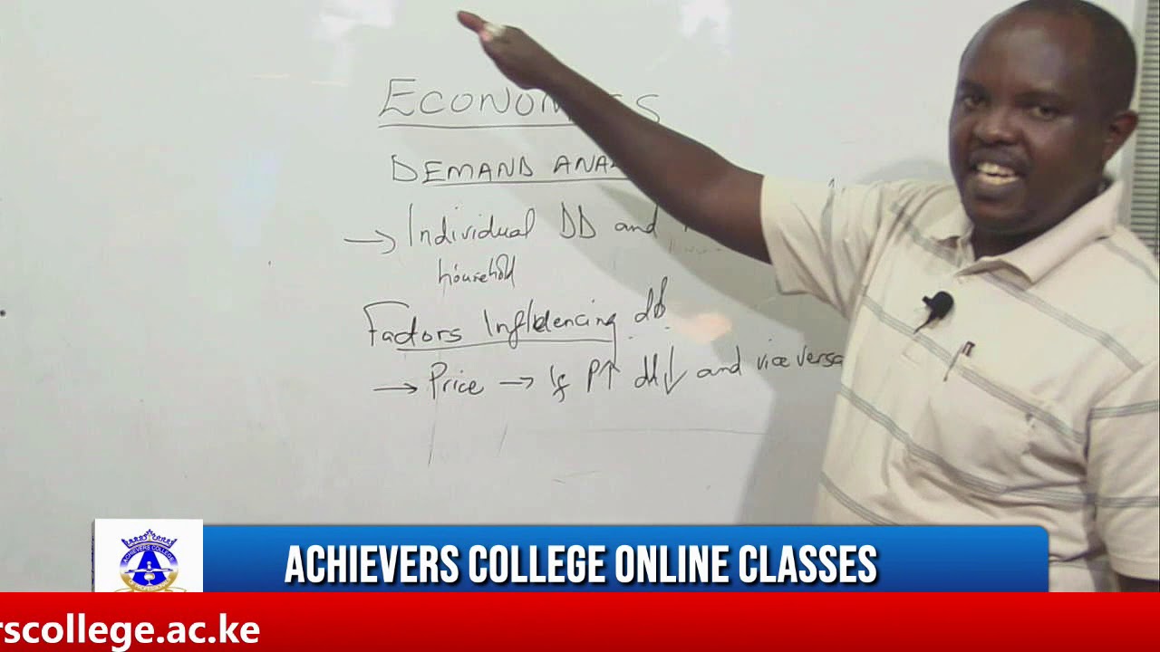 CPA Section 2 Economics - Demand Analysis