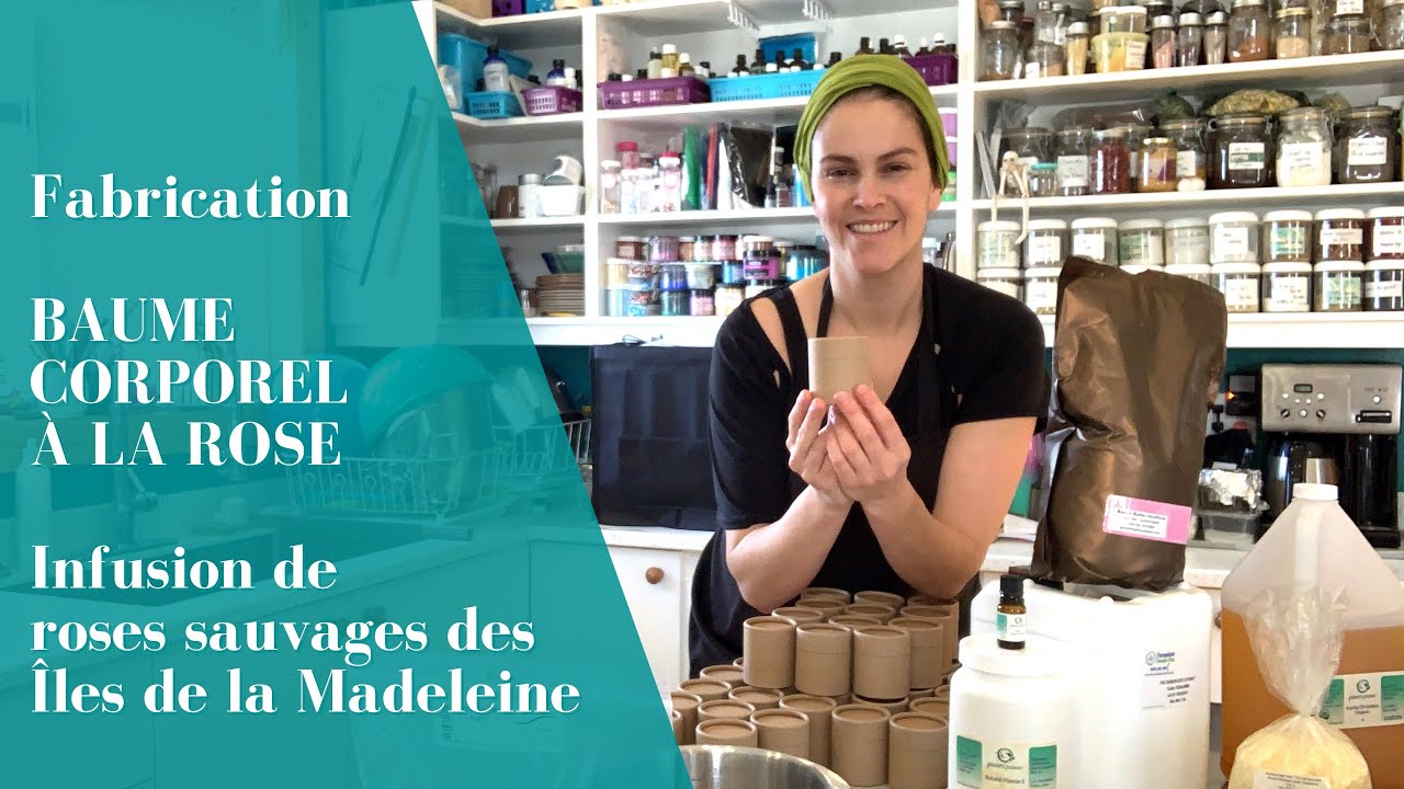 Baume Corporel à la Rose des Îles de la Madeleine