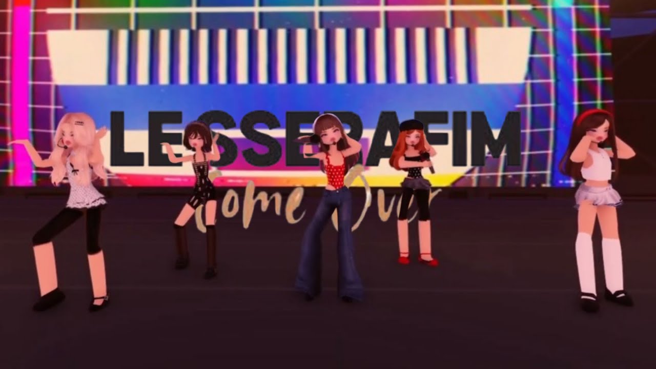 Le Sserafim Come Over Performance Video