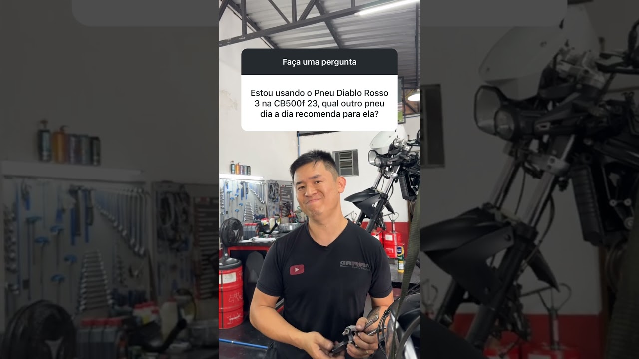Usando Pneu Diablo Rosso 3, qual outra opção para o dia a dia? 