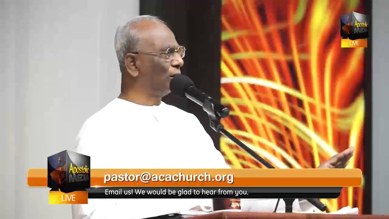 Promise Message by Pastor A. Thomasraj  on 01 SEP 2014 @ ACA Avadi