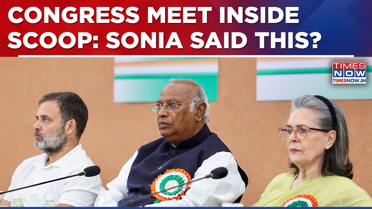 What Sonia Gandhi Told Congress Leaders At Strategy Meeting Ahead Of 2025 Parliament&nbsp;Winter&nbsp;Session?