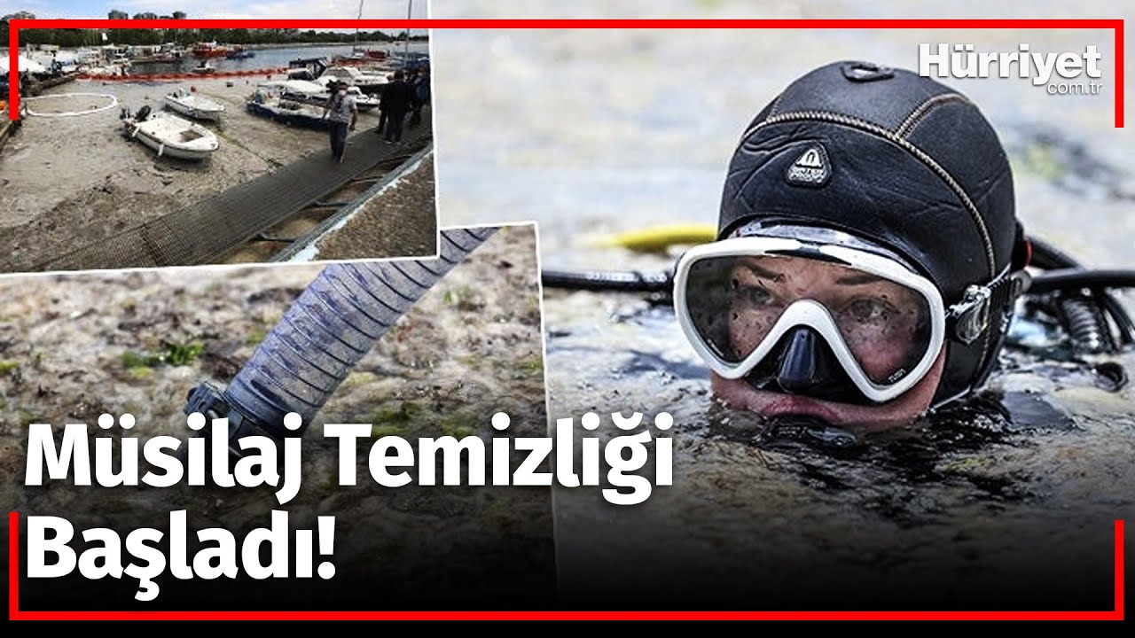 M&uuml;silaj Temizleme Seferberliği 'Marmara Hepimizin' Sloganıyla Başladı!