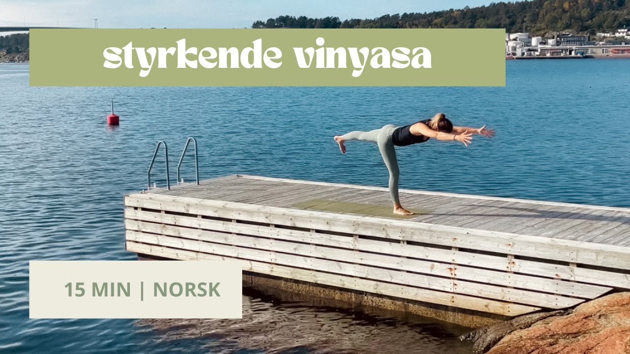 Syrkende Yoga på norsk | vinyasa | 15 min | balanse, dynamisk, kreativ flyt