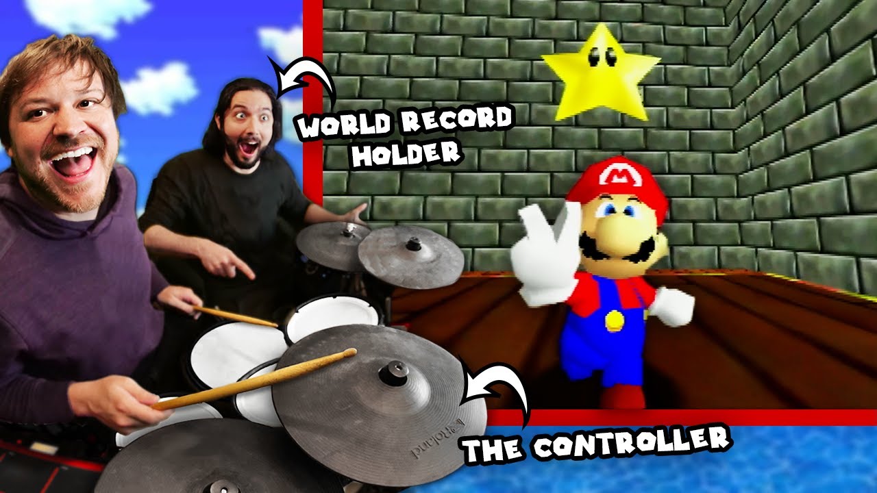 Using a Drumset to Play Video Games (and set records)